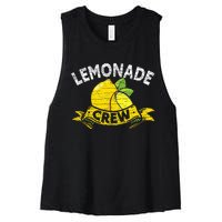 Lemon Stand Lemonade Crew Women's Racerback Cropped Tank