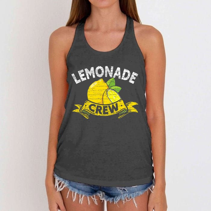 Lemon Stand Lemonade Crew Women's Knotted Racerback Tank