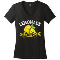 Lemon Stand Lemonade Crew Women's V-Neck T-Shirt