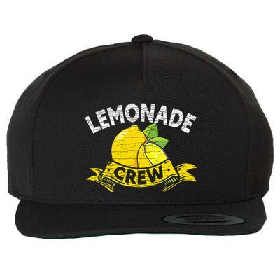 Lemon Stand Lemonade Crew Wool Snapback Cap