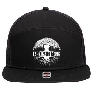 Lahaina Strong 7 Panel Mesh Trucker Snapback Hat