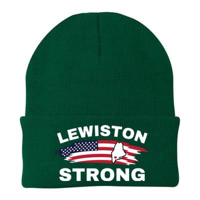 Lewiston Strong #Lewistonstrong Knit Cap Winter Beanie