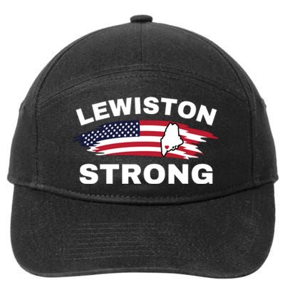 Lewiston Strong #Lewistonstrong 7-Panel Snapback Hat