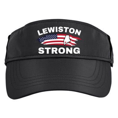 Lewiston Strong #Lewistonstrong Adult Drive Performance Visor