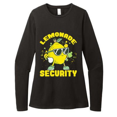 Lemonade Security Lemon Juice Boss Womens CVC Long Sleeve Shirt