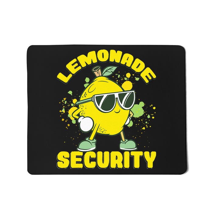 Lemonade Security Lemon Juice Boss Mousepad