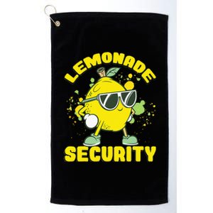 Lemonade Security Lemon Juice Boss Platinum Collection Golf Towel