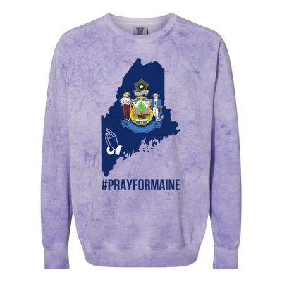 Lewiston Strong Colorblast Crewneck Sweatshirt