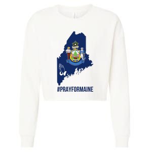 Lewiston Strong Cropped Pullover Crew