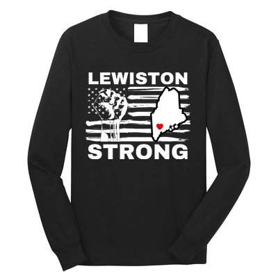 Lewiston Strong #Lewistonstrong Long Sleeve Shirt