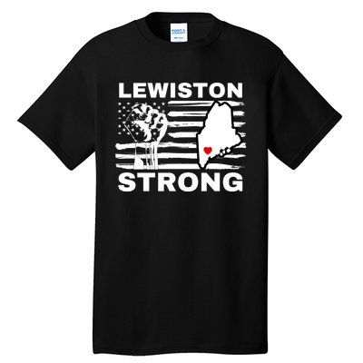 Lewiston Strong #Lewistonstrong Tall T-Shirt