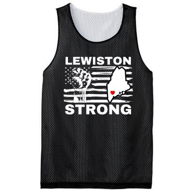 Lewiston Strong #Lewistonstrong Mesh Reversible Basketball Jersey Tank