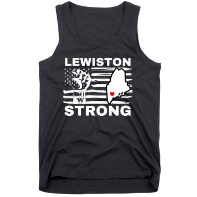 Lewiston Strong #Lewistonstrong Tank Top