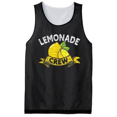 Lemon Stand Lemonade Crew Mesh Reversible Basketball Jersey Tank