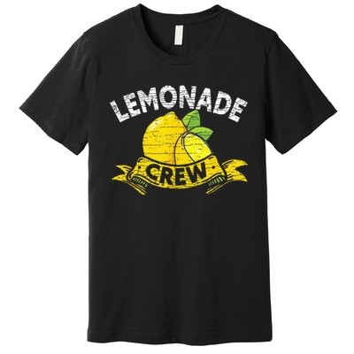 Lemon Stand Lemonade Crew Premium T-Shirt