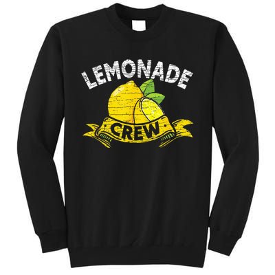 Lemon Stand Lemonade Crew Tall Sweatshirt