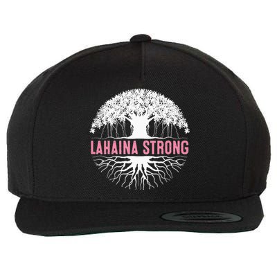 Lahaina Strong Wool Snapback Cap