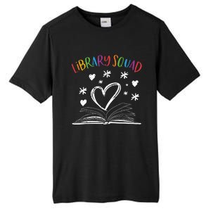 Library Squad Librarian Bookworm Book Lover Tall Fusion ChromaSoft Performance T-Shirt