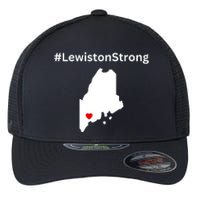 Lewiston Strong #Lewistonstrong Flexfit Unipanel Trucker Cap