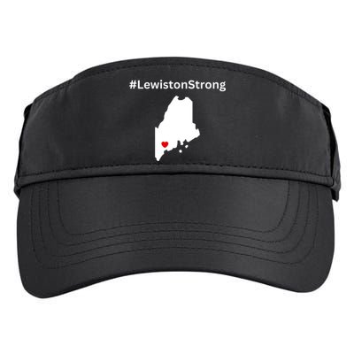 Lewiston Strong #Lewistonstrong Adult Drive Performance Visor