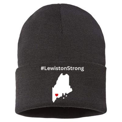 Lewiston Strong #Lewistonstrong Sustainable Knit Beanie