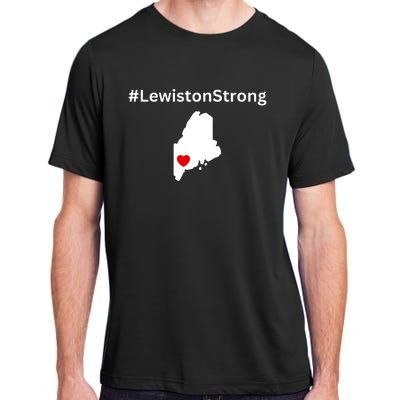 Lewiston Strong #Lewistonstrong Adult ChromaSoft Performance T-Shirt