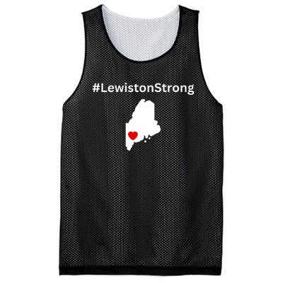 Lewiston Strong #Lewistonstrong Mesh Reversible Basketball Jersey Tank