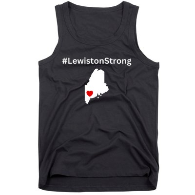 Lewiston Strong #Lewistonstrong Tank Top