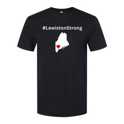 Lewiston Strong #Lewistonstrong Softstyle CVC T-Shirt