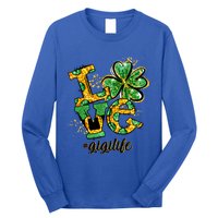 Lucky Shamrock Love Gigi Life St Patrick's Day Gift Great Gift Long Sleeve Shirt