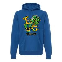 Lucky Shamrock Love Gigi Life St Patrick's Day Gift Great Gift Premium Hoodie