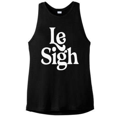 Le Sigh Ladies PosiCharge Tri-Blend Wicking Tank