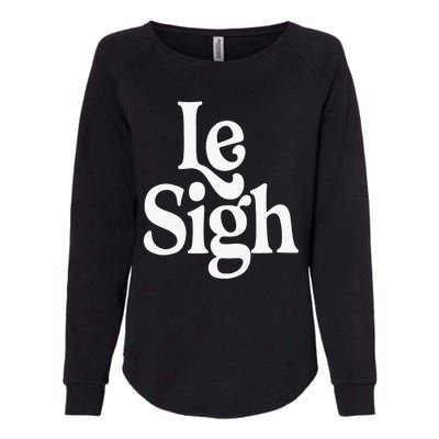 Le Sigh Womens California Wash Sweatshirt