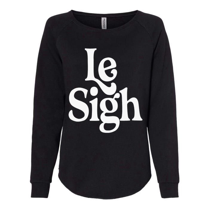 Le Sigh Womens California Wash Sweatshirt