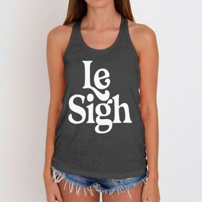 Le Sigh Women's Knotted Racerback Tank