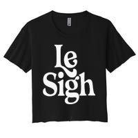 Le Sigh Women's Crop Top Tee