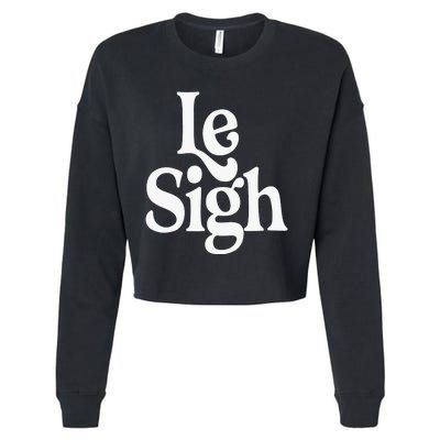 Le Sigh Cropped Pullover Crew