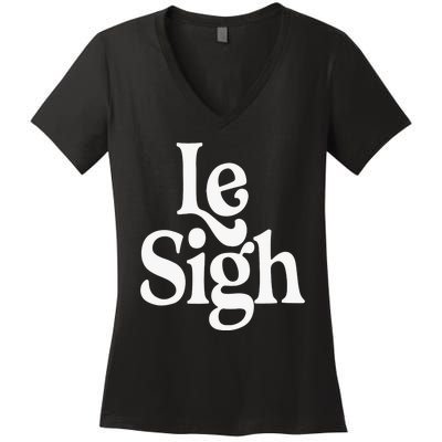 Le Sigh Women's V-Neck T-Shirt