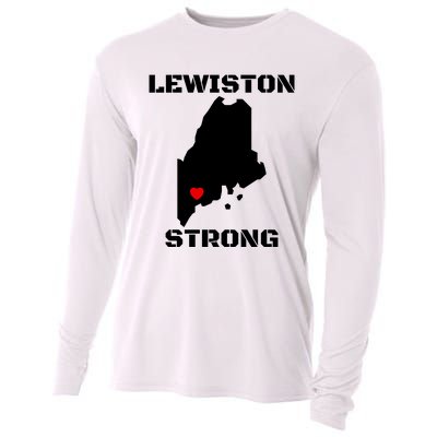 Lewiston Strong #Lewistonstrong Cooling Performance Long Sleeve Crew