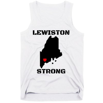 Lewiston Strong #Lewistonstrong Tank Top