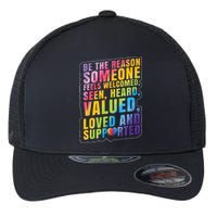 LGBTQ Support LGBT Pride Month Flexfit Unipanel Trucker Cap