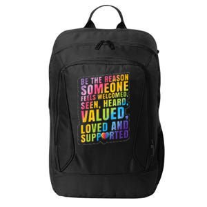 LGBTQ Support LGBT Pride Month City Backpack