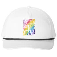 LGBTQ Support LGBT Pride Month Snapback Five-Panel Rope Hat