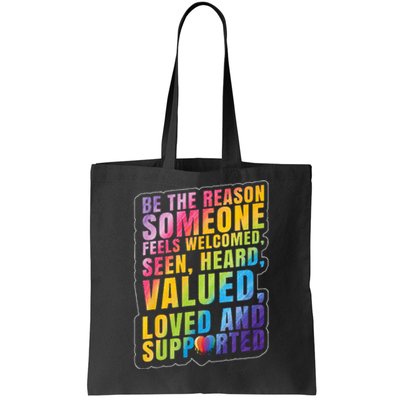 LGBTQ Support LGBT Pride Month Tote Bag