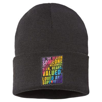 LGBTQ Support LGBT Pride Month Sustainable Knit Beanie