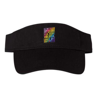 LGBTQ Support LGBT Pride Month Valucap Bio-Washed Visor