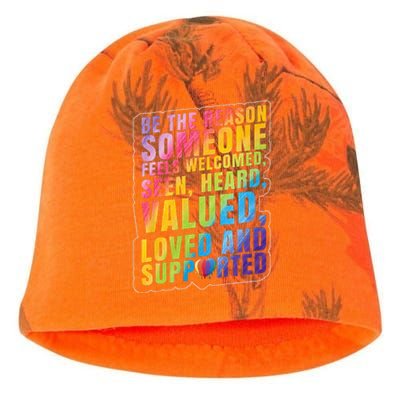 LGBTQ Support LGBT Pride Month Kati - Camo Knit Beanie