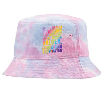 LGBTQ Support LGBT Pride Month Tie-Dyed Bucket Hat