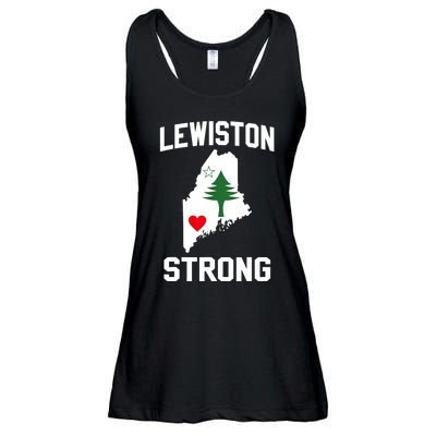 Lewiston Strong Ladies Essential Flowy Tank