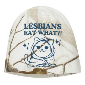 Limited Sapphiccworld Lesbians Eat What Kati - Camo Knit Beanie